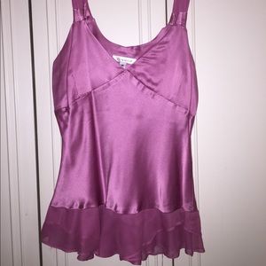 Pink dressy tank top